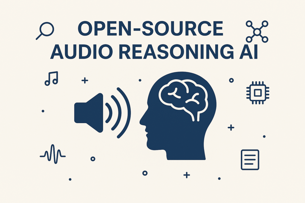 Open-Source Audio Reasoning AI