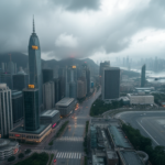 Typhoon Wipha Hong Kong