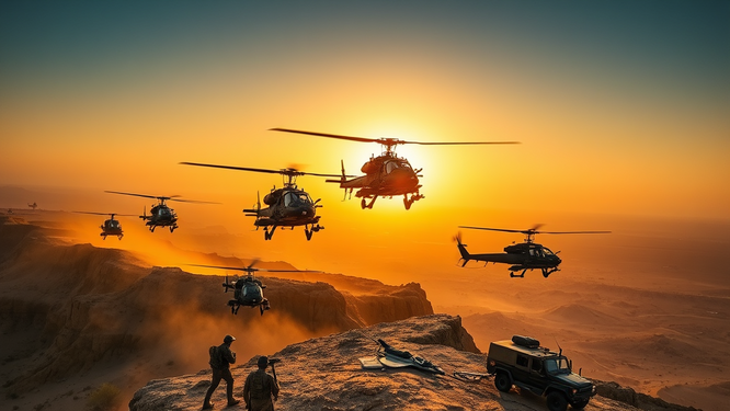 Indian Army Apache helicopter delivery