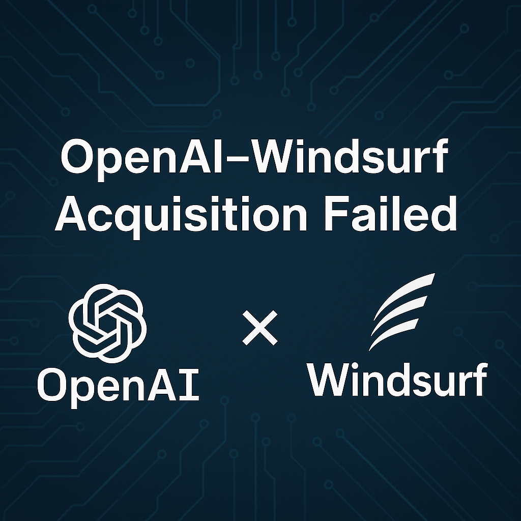 why the OpenAI–Windsurf Acquisition failed